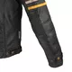 Herren Leder Motorradjacke W-TEC Traction - schwarz