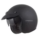 Cassida Oxygen Solid 2.0 Motorradhelm schwarz-matt/dunkelgrau