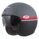 Motorradhelm Cassida Oxygen Jawa OHC 2.0 grau matt/rot/schwarz/weiß