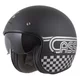 Motorradhelm Cassida Oxygen Rondo 2.0 schwarz matt/silbern