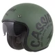 Cassida Oxygen Gear 2.0 Motorradhelm grün matt/schwarz