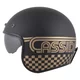 Cassida Oxygen Rondo 2.0 Motorradhelm schwarz-matt/gold