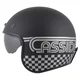 Motorradhelm Cassida Oxygen Rondo 2.0 schwarz matt/silbern