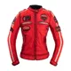 W-TEC Virgini  Damen Textiljacke - weiß - rot