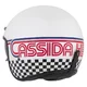 Cassida Oxygen Rondo 2.0 Motorradhelm weiß Perle/rot/blau/schwarz