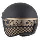 Cassida Oxygen Rondo 2.0 Motorradhelm schwarz-matt/gold