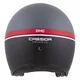 Motorradhelm Cassida Oxygen Jawa OHC 2.0 grau matt/rot/schwarz/weiß