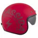 Cassida Oxygen Gear 2.0 Motorradhelm rot matt/dunkelrot