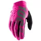 Fahrrad- und Motocross-Handschuhe für Frauen 100% Brisker Women's pink/schwarz