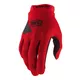 Radsport- und Motocross-Handschuhe 100% Ridecamp rot - rot - rot