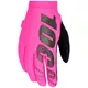 Herren Radfahren und Motocross Handschuhe 100% Brisker neon pink