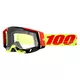 Motorradbrille 100% Racecraft 2 Wiz, klares Plexiglas