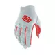 Motocross-Handschuhe 100% Airmatic silber - silber - silber