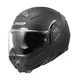 Flip-Helm LS2 FF910 Advant II Solid Matt Schwarz P/J