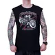 Ärmelloses T-shirt BLACK HEART Grinder - schwarz