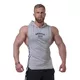 Nebbia Legend-Approved 191 Herren Tanktop mit Kapuze - Grau - Grau