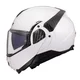 Flip-Helm LS2 FF910 Advant II Massiv Weiß P/J