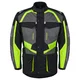 W-TEC Burdys Evo Herren-Motorradjacke - schwarz-grau-grün