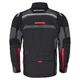 W-TEC Burdys Evo Herren-Motorradjacke - schwarz-grau-rot