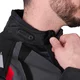 W-TEC Burdys Evo Herren-Motorradjacke - schwarz-grau-rot