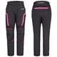 W-TEC Durmanes Damen-Moto-Hose - schwarz-rosa - schwarz-rosa