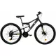 Mountainbike DHS 2743 27,5 "- Modell 2022 - Rot - Grau