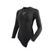 Damen-Moto-Thermo-Shirt/Body Rebelhorn Freeze II Lady BD - schwarz