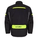 W-TEC Pinapoco Kinder Wachsende Moto Jacke - schwarz-fluo