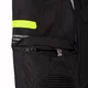 W-TEC Pinapoco Kinder Wachsende Moto Jacke - schwarz-fluo