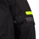 W-TEC Pinapoco Kinder Wachsende Moto Jacke - schwarz-fluo