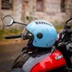W-TEC Baraldo Celeste Open Helm