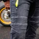 Herren-Motojeans W-TEC Biterillo Evo - schwarz