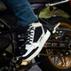 W-TEC Bastige Motorradstiefel - schwarz-weiß