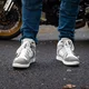W-TEC Arimes Motorradstiefel - weiß-grau