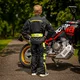 W-TEC Pinapoco Kinder Motorradhosen zum Mitwachsen - schwarz-fluo