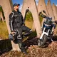 W-TEC Smackton Touring Motorradjacke - schwarz-grün