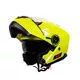 W-TEC Cullo aufklappbarer Motorradhelm - fluo gelb