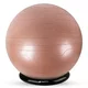 Gymnastikball inSPORTline Stretch Ball 75 cm mit BallBase - mocha mousse - mocha mousse