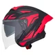 W-TEC Voltik Graphic Motorradhelm - Rot