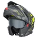 W-TEC Neovu Graphic 3in1 klappbarer Motorradhelm - černo-červená