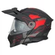 W-TEC Neovu Graphic 3in1 klappbarer Motorradhelm - černo-červená