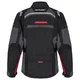 W-TEC Radana Damen-Motorradjacke - schwarz-grau-rot