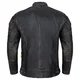 W-TEC Mungelli EVO Motorrad-Lederjacke - vintage černo-hnědá