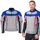 W-TEC Mirelio Herren Sommer-Motojacke - šedo-modro-červená