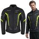 W-TEC Mirelio Herren Sommer-Motojacke - schwarz-fluo - schwarz-fluo