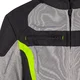 W-TEC Mirelia Damen Sommer Moto Jacke - Schwarz-Grau-Rosa