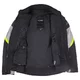 W-TEC Mirelia Damen Sommer Moto Jacke - Schwarz-Grau-Rosa