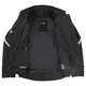 W-TEC Mirelia Damen Sommer Moto Jacke - Schwarz-Grau-Rosa