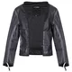 W-TEC Mirelia Damen Sommer Moto Jacke - Schwarz-Grau-Rosa