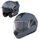 W-TEC Sabron P/J Klapphelm - Black Matt - Nardo Grey